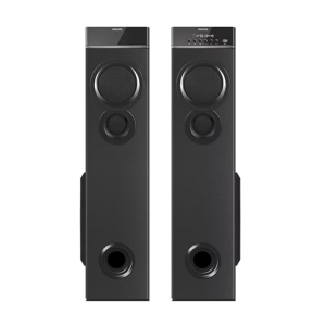Philips Audio SPA9085 Multimedia Tower Speaker with Wireless Microphone