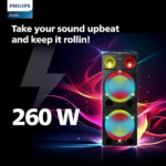 Philips TAX5509 Bluetooth Wireless Party Speaker Philips TAX5509 Bluetooth Wireless Party Speaker