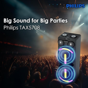 Philips Audio TAX5708 Bluetooth Party Speaker with 400W Max Output