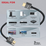 Honeywell HDMI Cable v2.0 with Ethernet