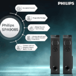 Philips Audio SPA9085 Multimedia Tower Speaker with Wireless Microphone