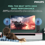 Philips Audio SPA9085 Multimedia Tower Speaker with Wireless Microphone