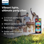 Philips TAX5509 Bluetooth Wireless Party Speaker Philips TAX5509 Bluetooth Wireless Party Speaker