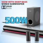 Honeywell Trueno U7000 500W Dolby Audio Soundbar with Subwoofer Honeywell Trueno U7000 500W Dolby Audio Soundbar with Subwoofer