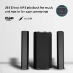 Philips Audio MMS8090 Convertible Sound Bar