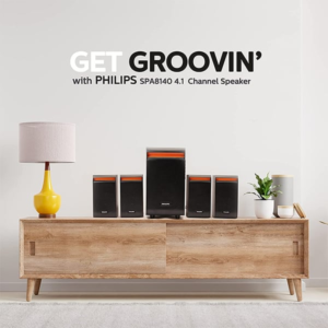 Philips SPA8140B/94 40W Multimedia Speaker