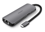 Philips DLK5518C/94 8 in 1 USB Hub