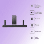 Philips Audio TAB4529/94 5.1CH Soundbar with Wireless Satellites