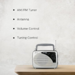 Philips Portable Radio RL118/94 with MW/SW/FM Bands