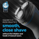 Philips S1151/03 Electric Shaver for Men with Comfort Cut Blades