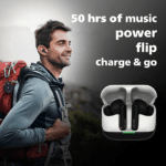 Philips TAT1050BK/94 Truly Wireless Earbuds with ANC