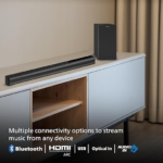 Philips Audio TAB4329 100W Bluetooth Soundbar with Wireless Subwoofer