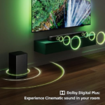 Philips Audio TAB5309 240W Bluetooth Soundbar with Wireless Subwoofer