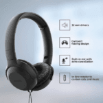 Philips TAUH201 Wired Headphone with Mic